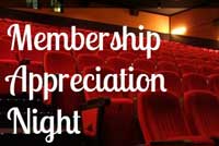 Membership Appreciation Night at the Tiller Arts Center 